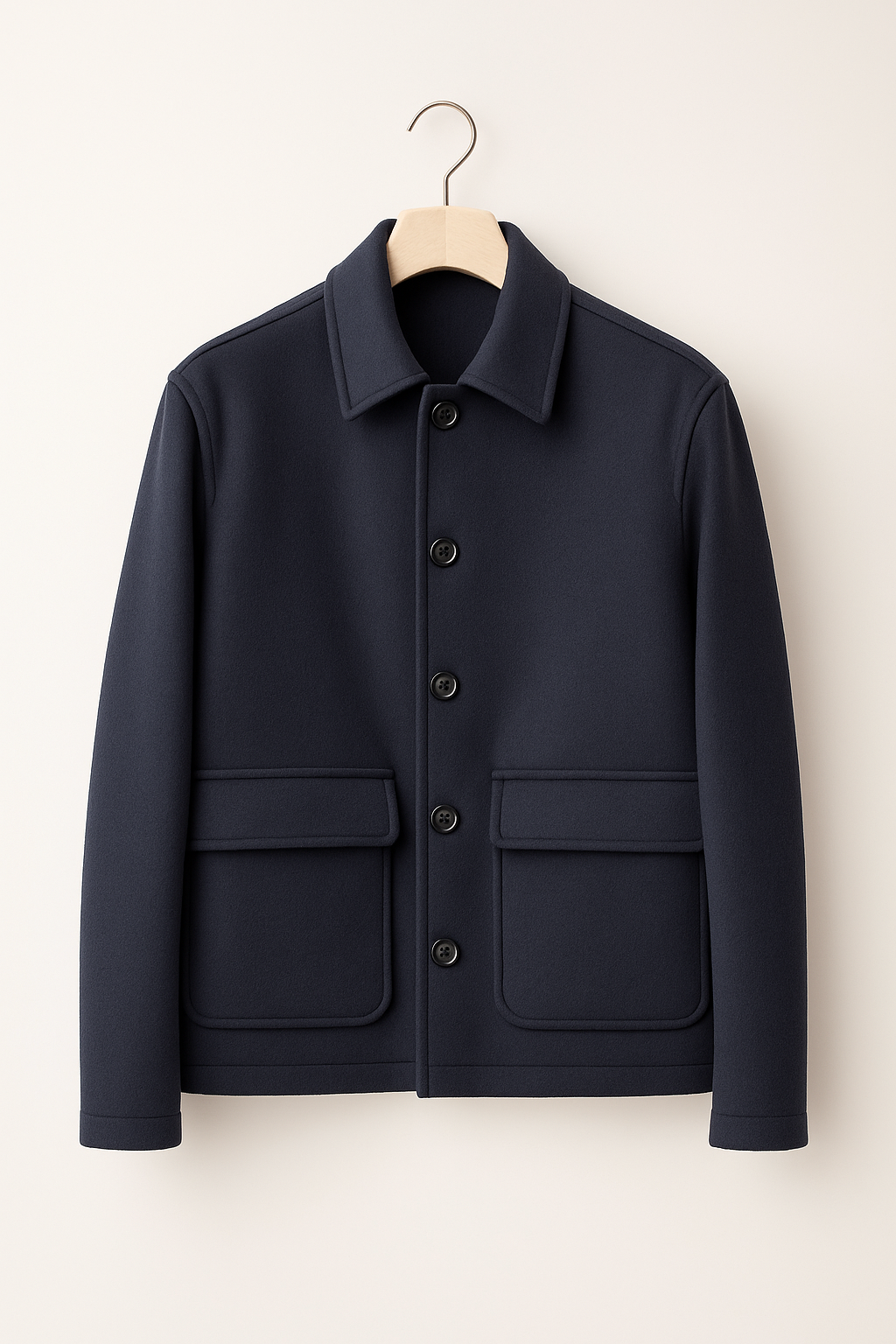 LARDINI Wool Car Coat