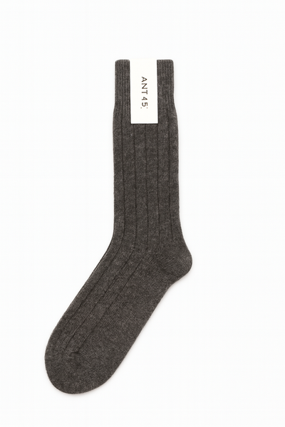 ANT45 Ribbed Cashmere Sock