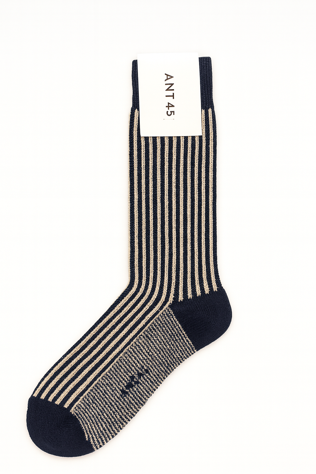 ANT45 Cotton Sock With Verticle Stripes