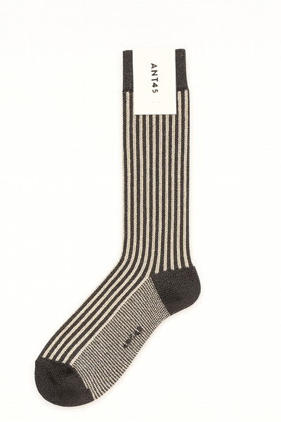 ANT45 Cotton Sock With Verticle Stripes