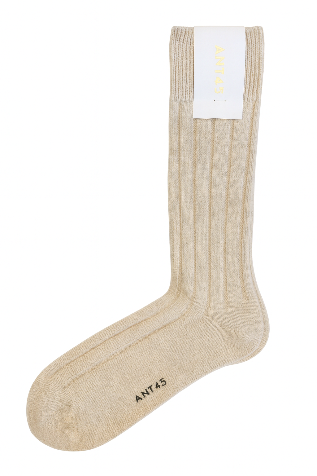 ANT45 Ribbed Cashmere Sock