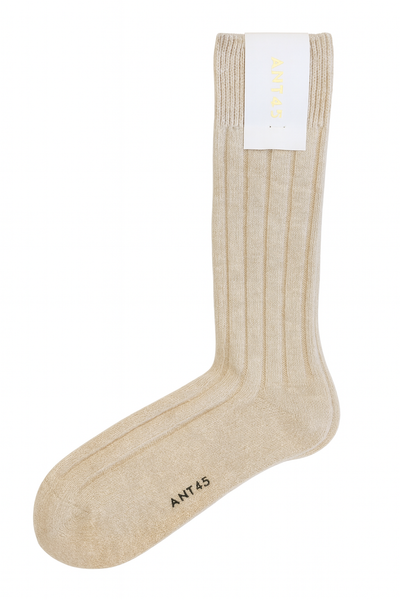 ANT45 Ribbed Cashmere Sock