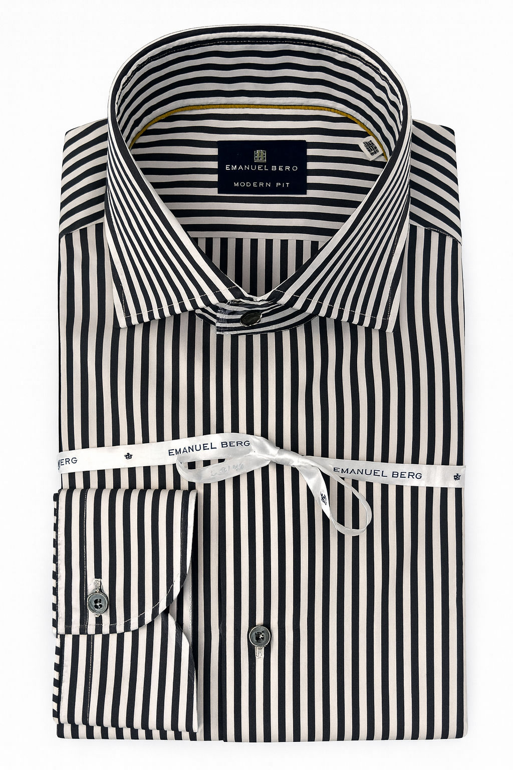 EMANUEL BERG Premium Luxury Bengal Stripe Shirt