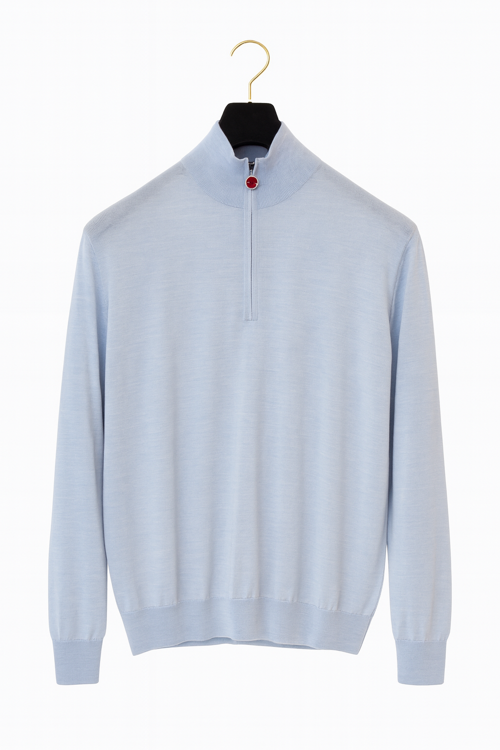 KITON 14 Micron Zip Knit
