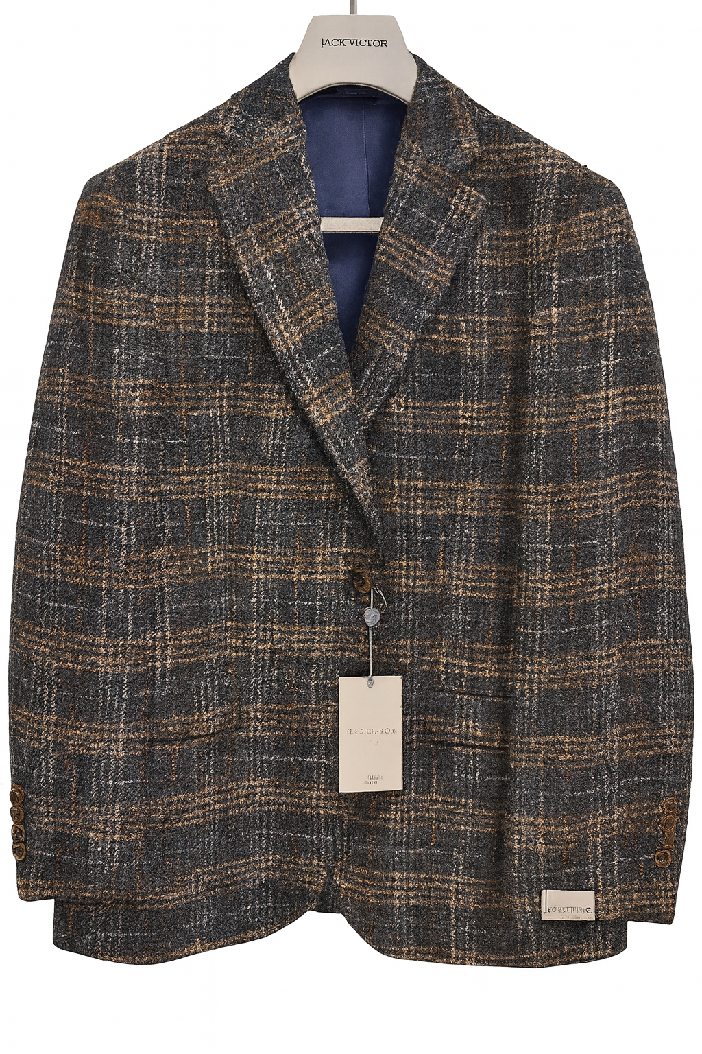 JACK VICTOR McAllen Sports Jacket | Brown Blue