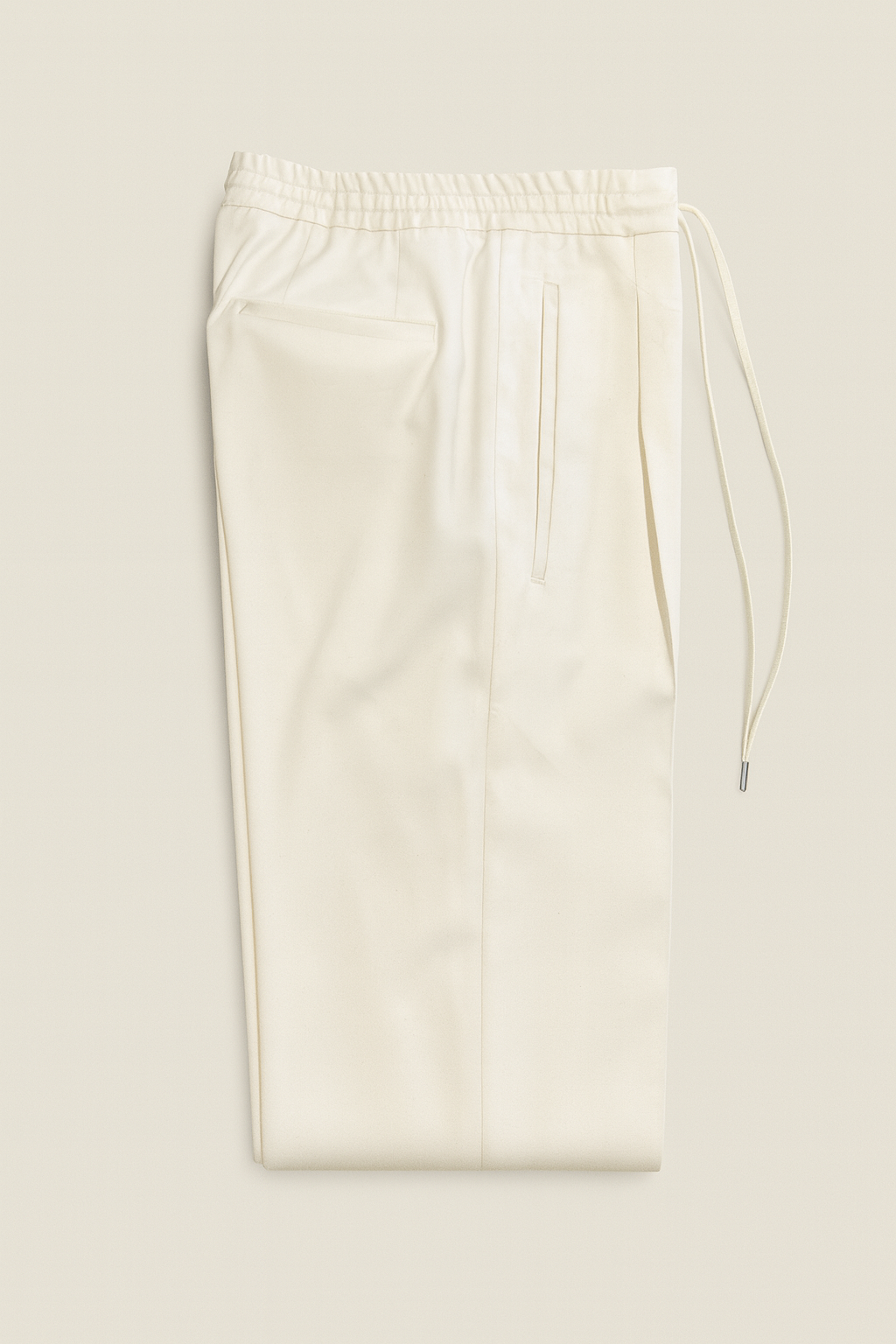 LARDINI Pleated Drawstring Trouser