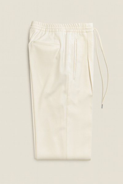 LARDINI Pleated Drawstring Trouser