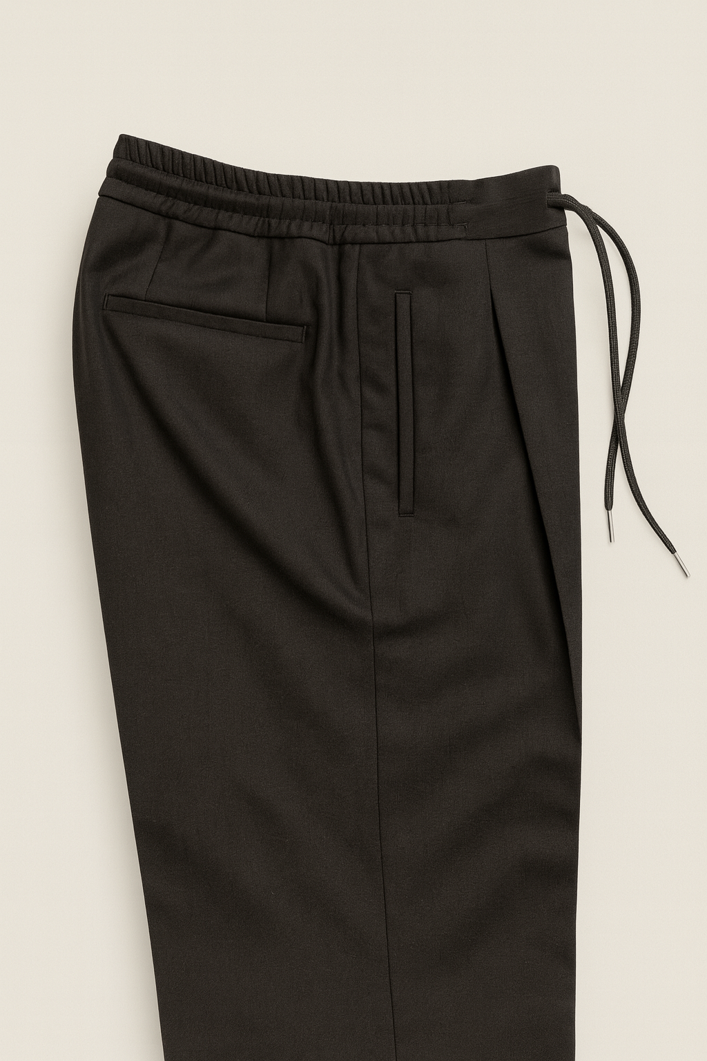 LARDINI Pleated Drawstring Trouser