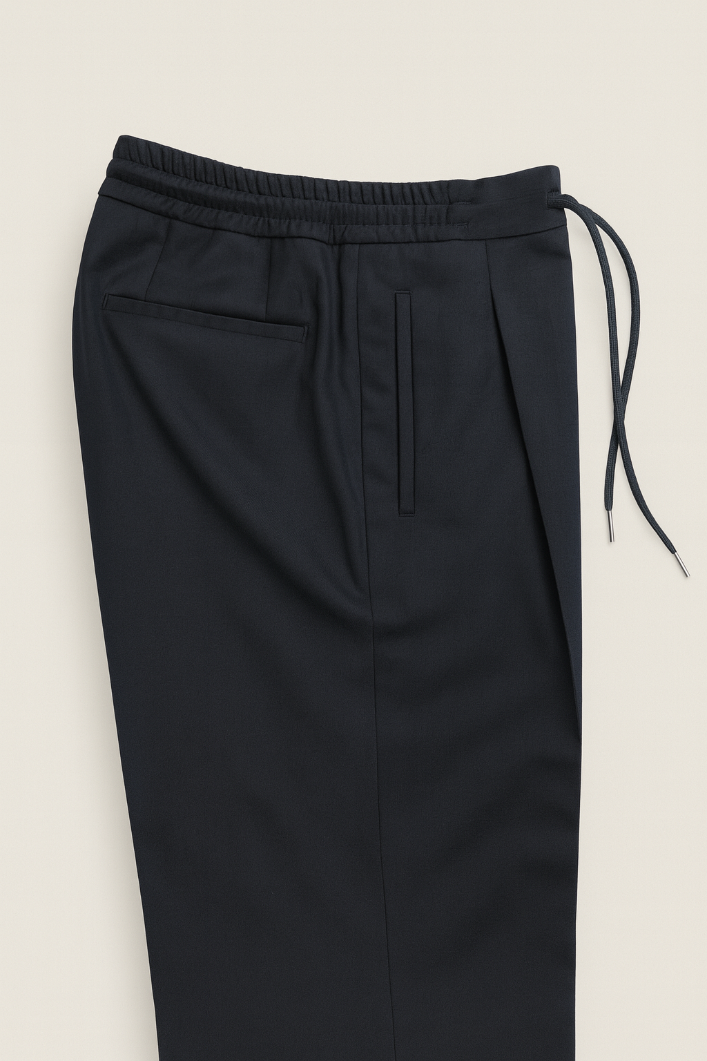 LARDINI Pleated Drawstring Trouser