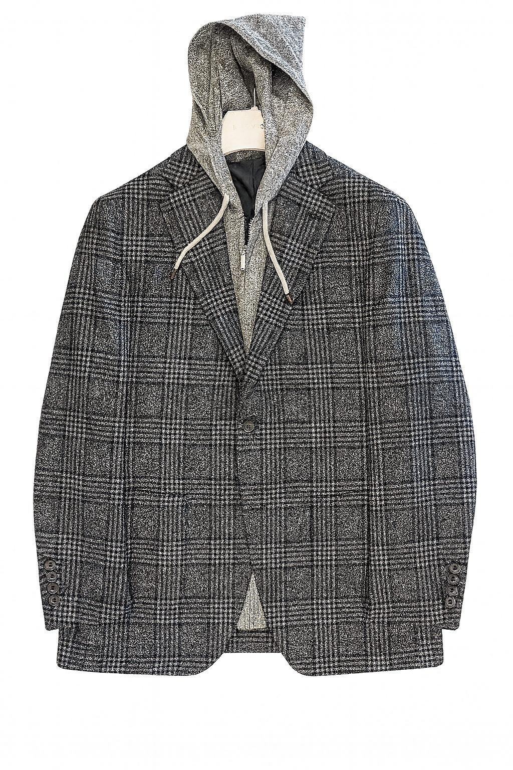 EMANUEL BERG Jacket w Contrast Hood