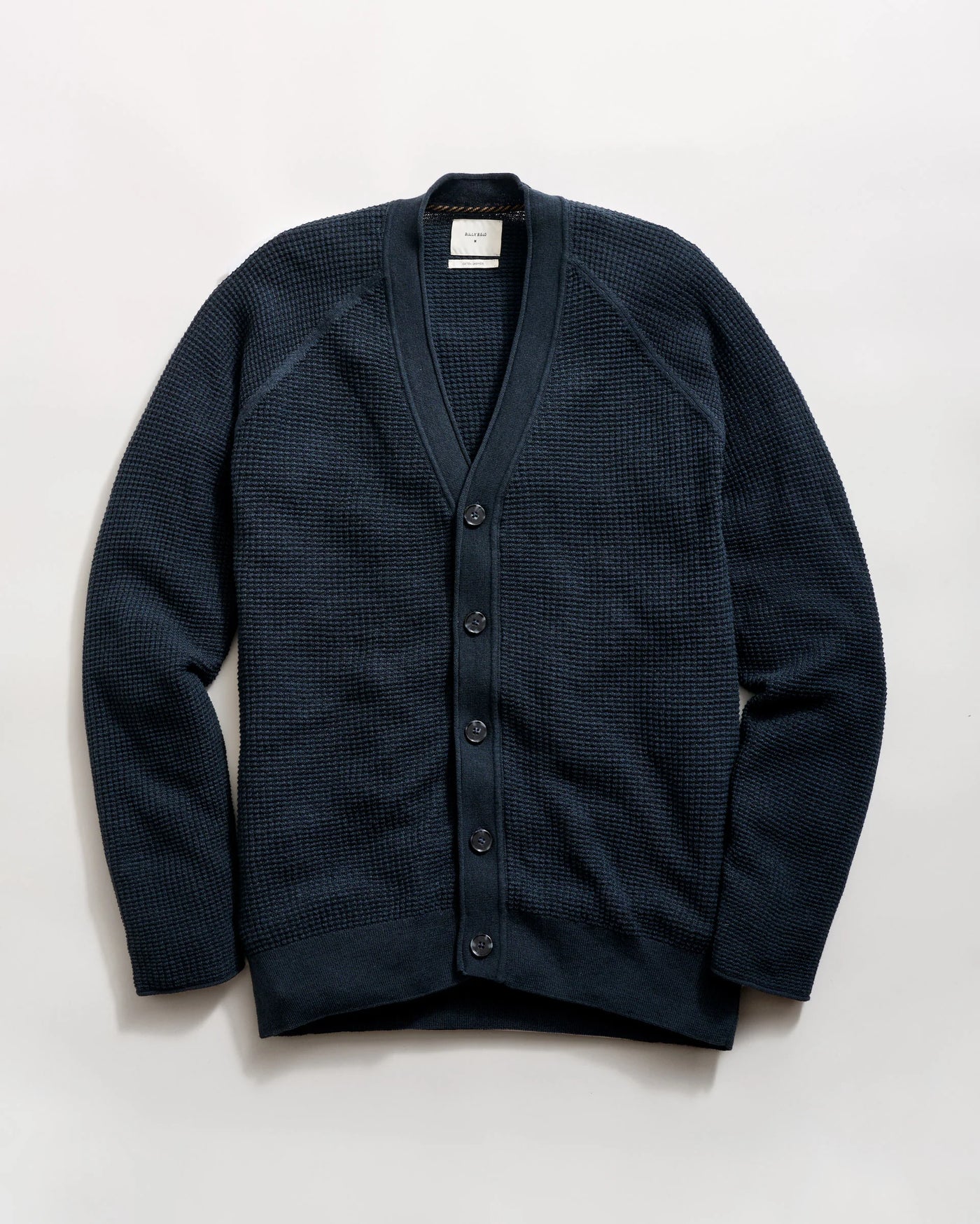 BILLY REID Mini Waffle Cardigan