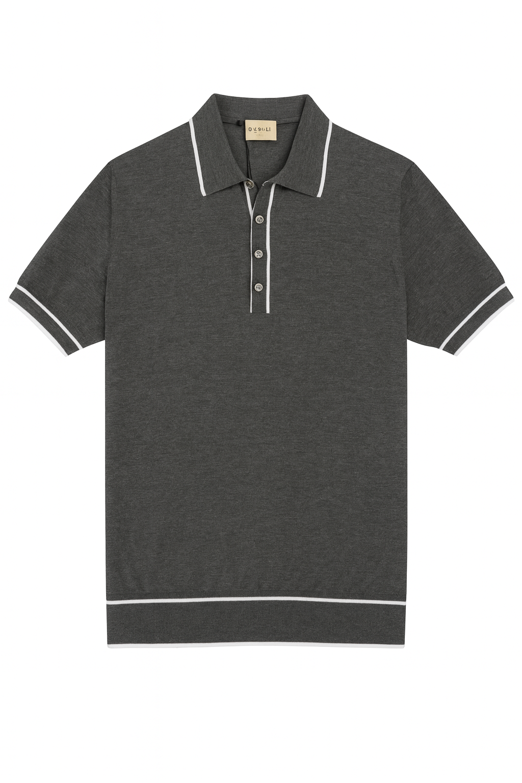 GATSBY GOLF Pima Cotton Polo | Anthracite