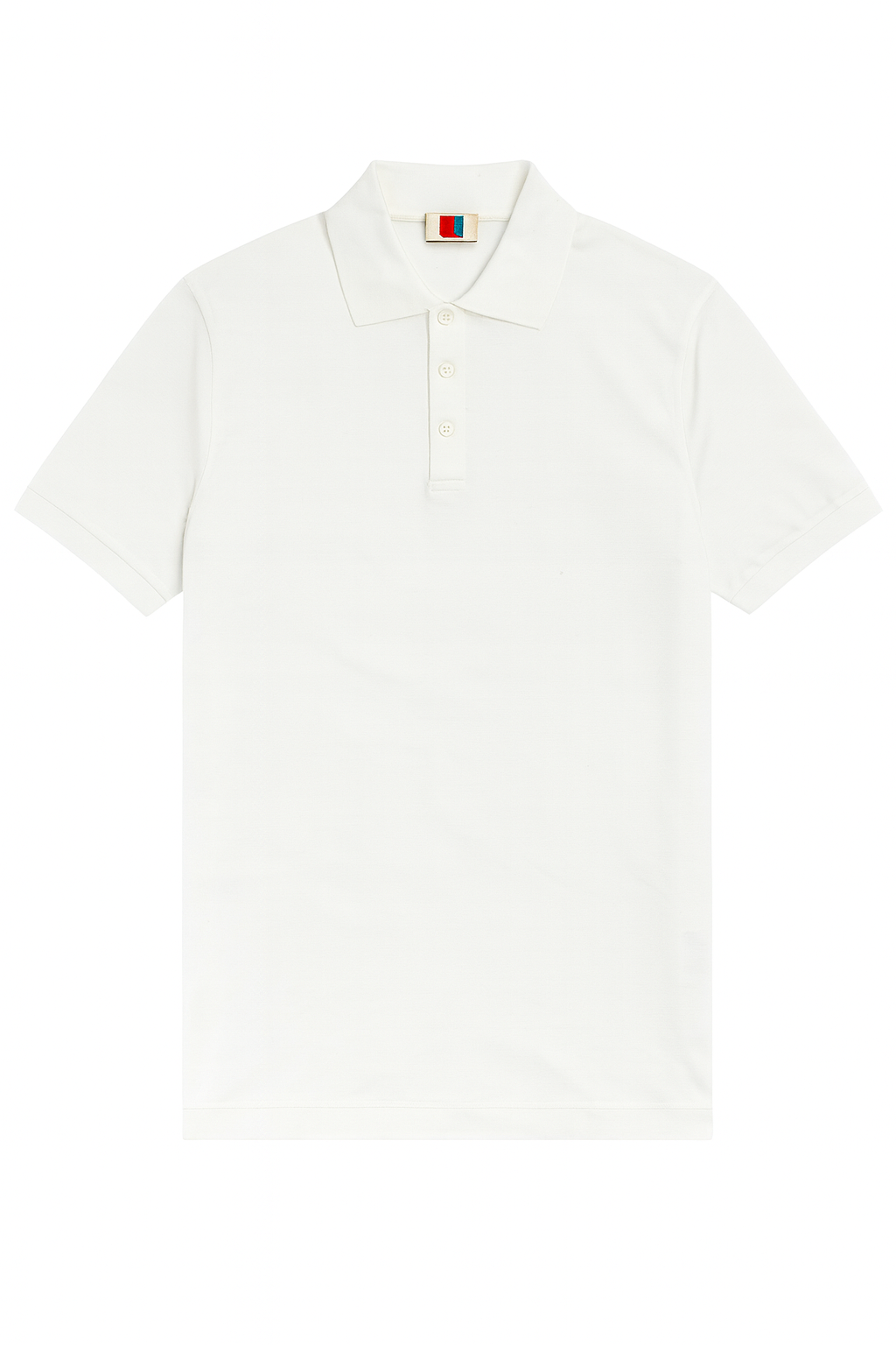 GATSBY Cotton Polo Knit Bottom | White Baltik