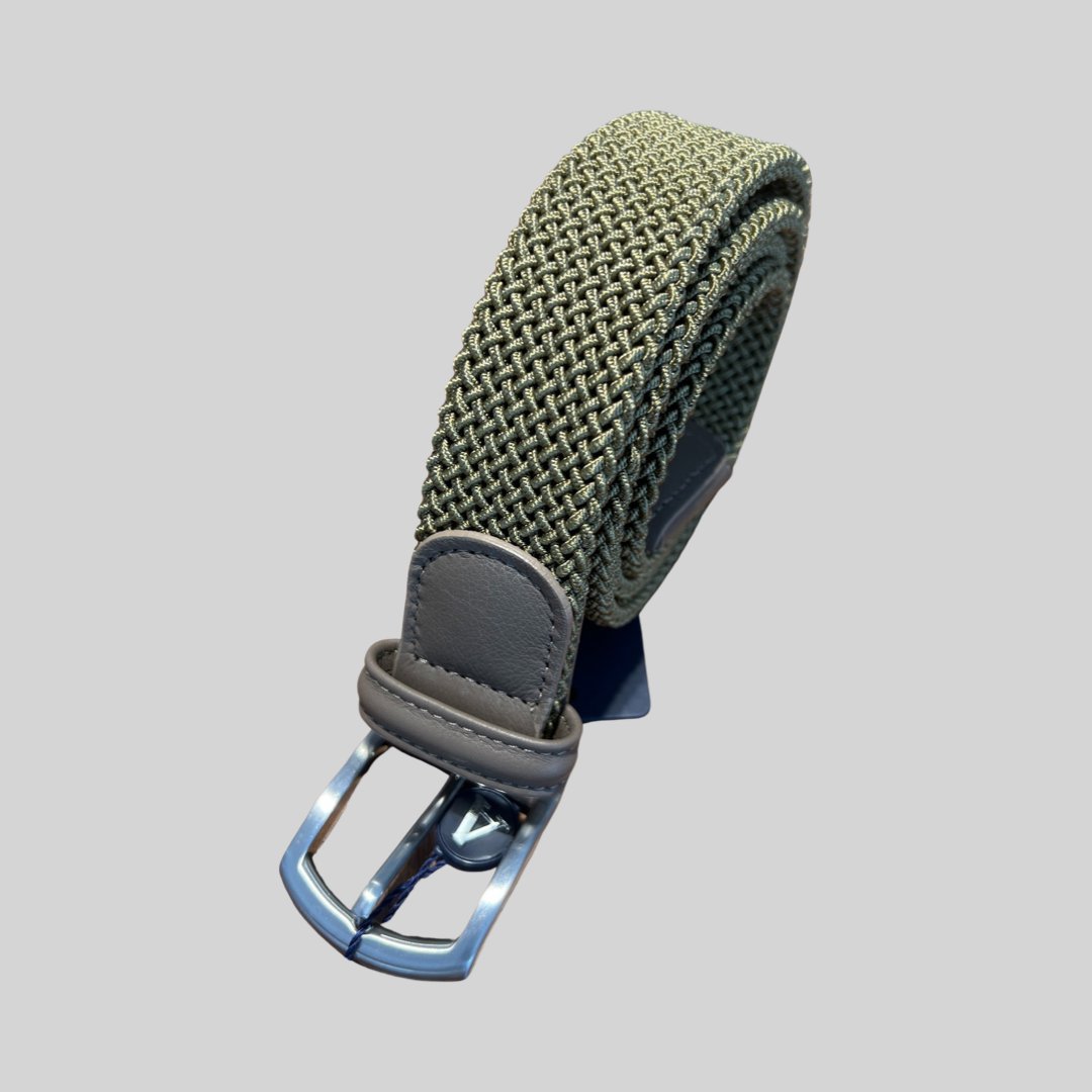 ANDERSON'S Elastic Woven Belt | Khaki