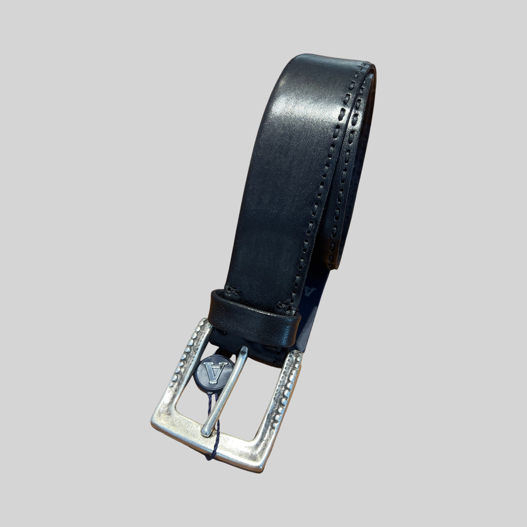 Anderson's One Piece Leather Belt | Black