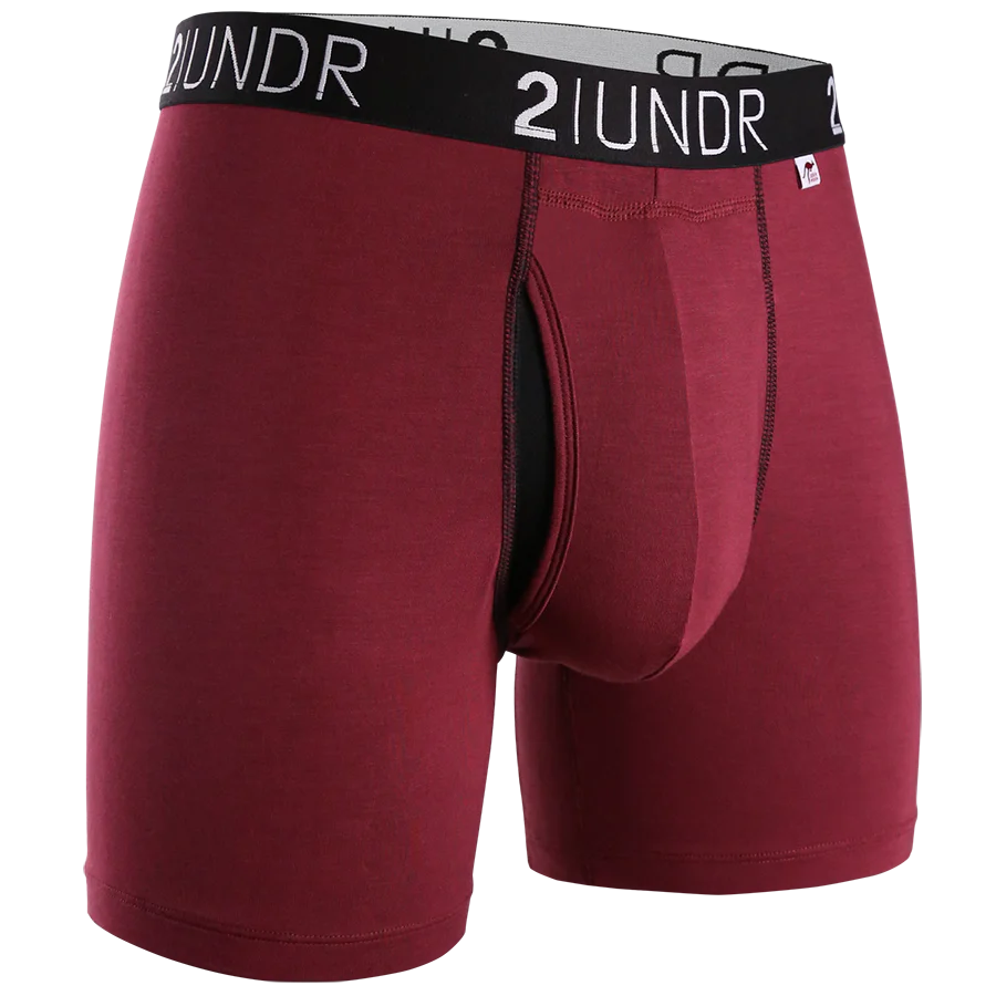 2UNDR Boxer Brief | Burgundy