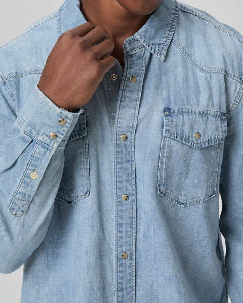 PAIGE DENIM Cazador Denim Shirt