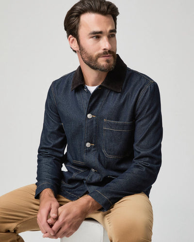 PAIGE Pauler Denim Chore Jacket