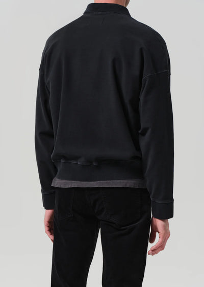 CITIZENS OF HUMANITY Rugby Polo | Charred Cedar