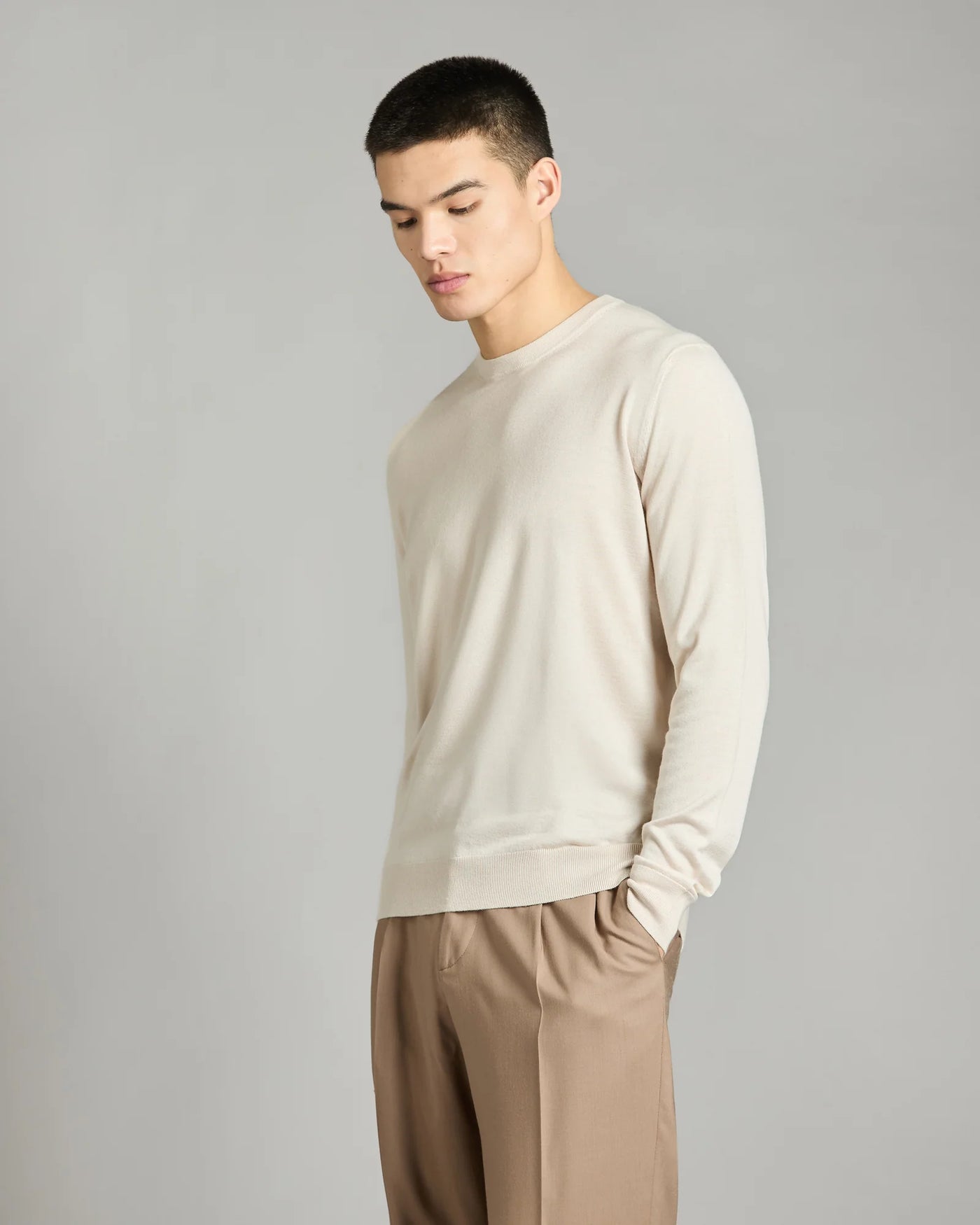 COLOMBO Cashmere and Silk Roundneck