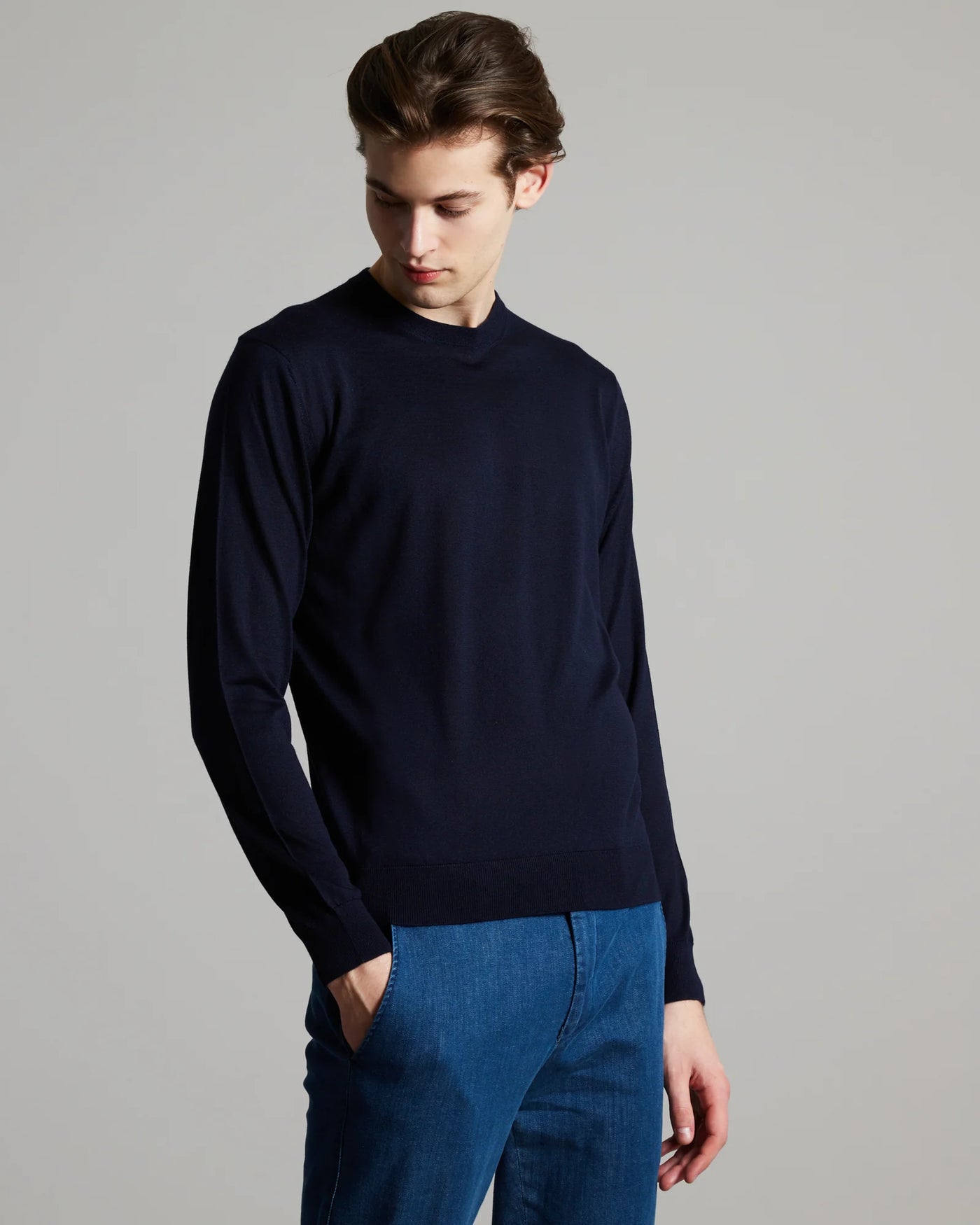 COLOMBO Cashmere and Silk Roundneck