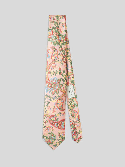 ETRO Paisley Tie | Pink