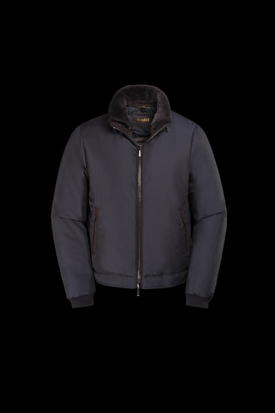 MooRER Celotti Bomber Jacket | Blu