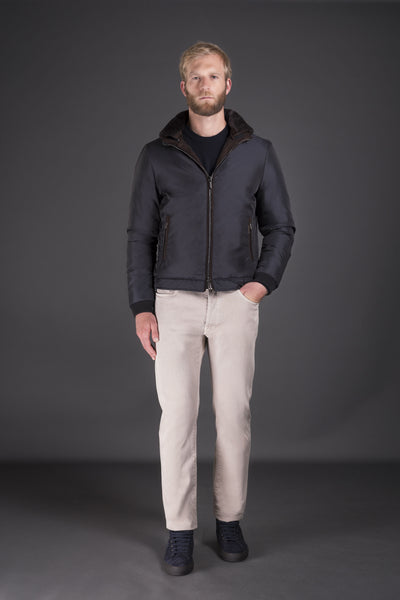 MooRER Celotti Bomber Jacket | Blu