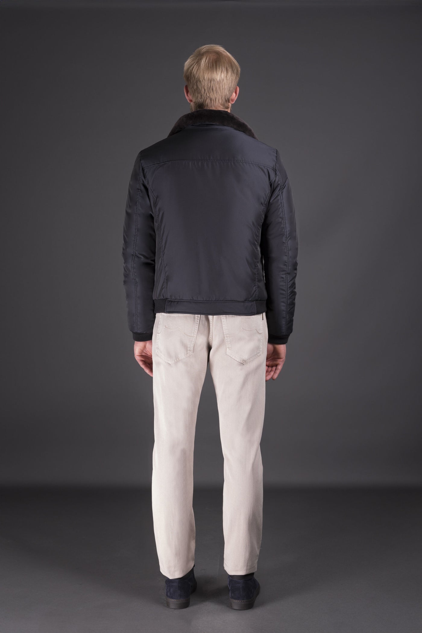 MooRER Celotti Bomber Jacket | Blu