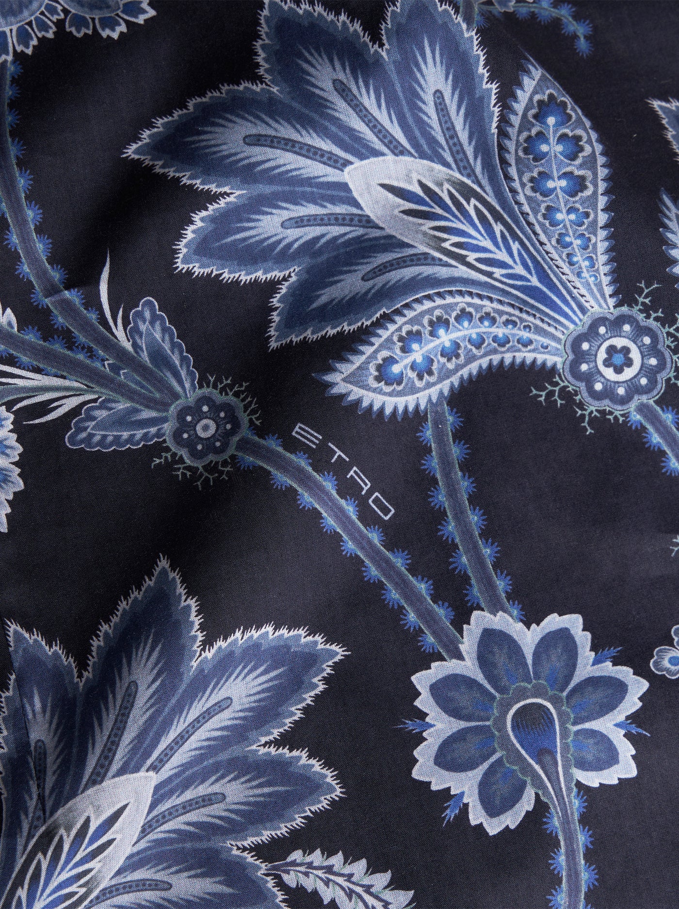 ETRO Roma Floral Shirt | Dark Blue