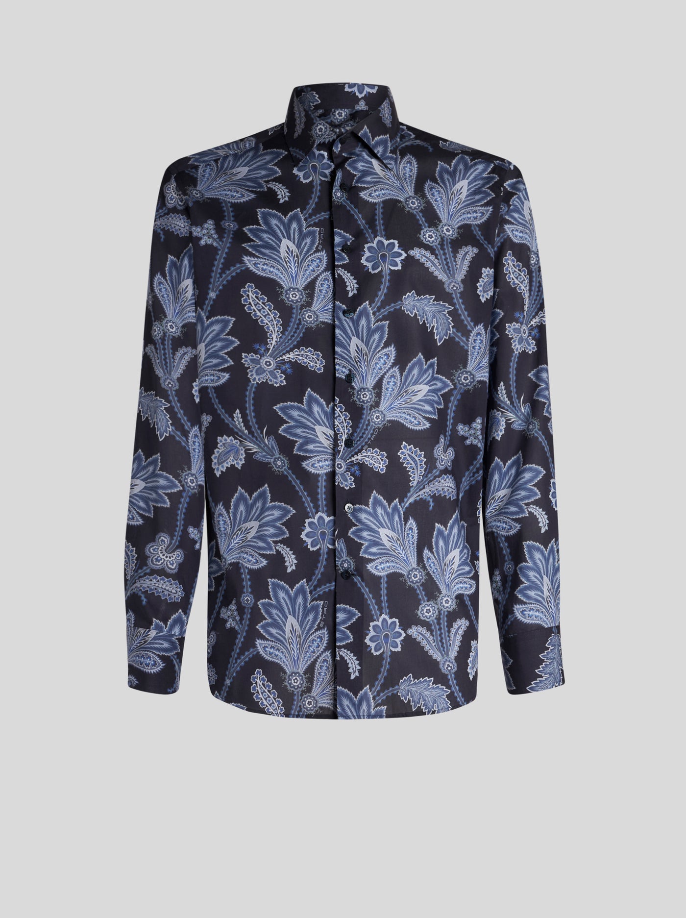 ETRO Roma Floral Shirt | Dark Blue