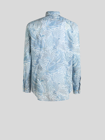 ETRO Roma Tropical Shirt | Blue