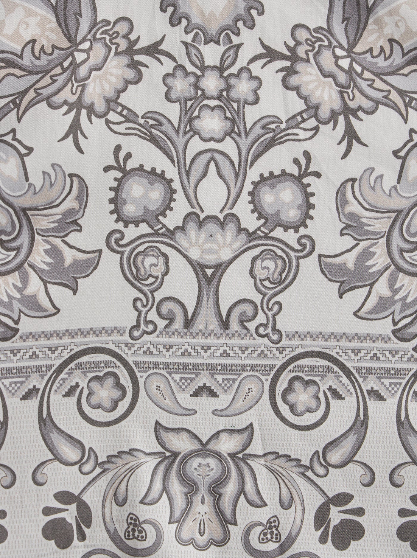ETRO Grey Paisley Shirt
