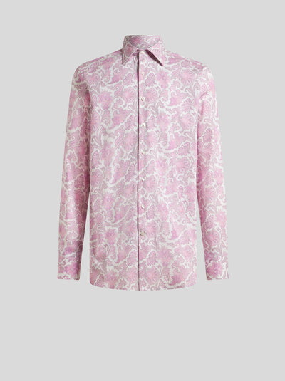 ETRO Roma Paisley Shirt | Pink