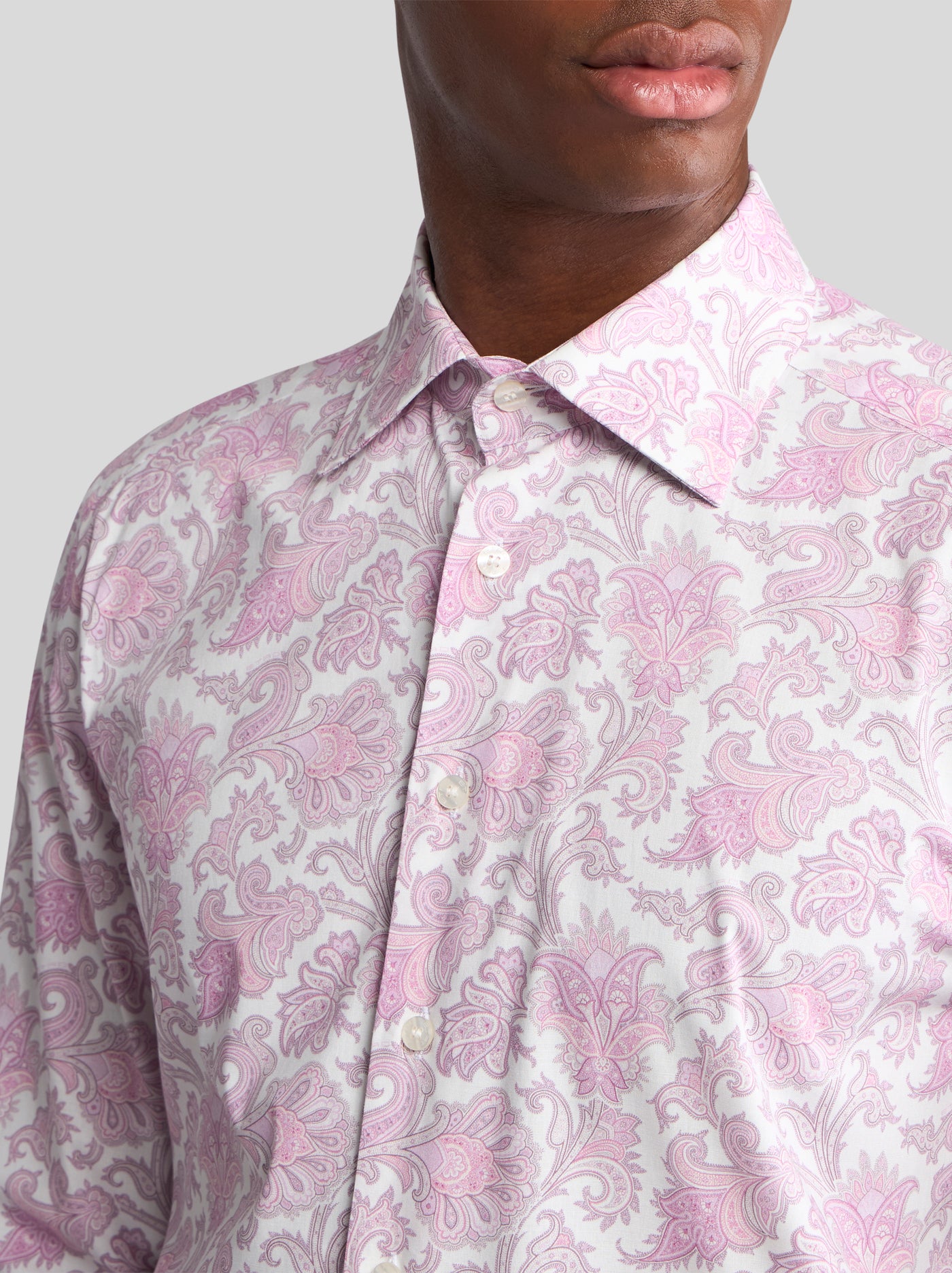 ETRO Roma Paisley Shirt | Pink