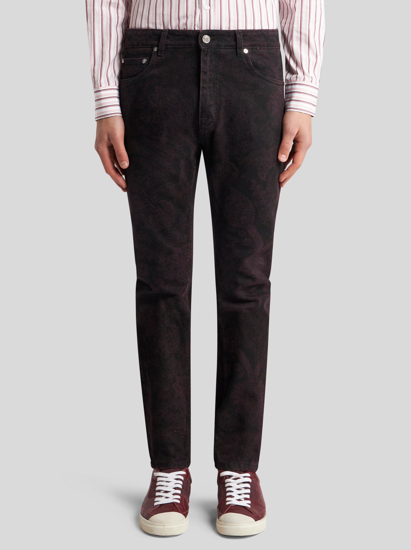 ETRO Roma Undertone Denim | Rasberry