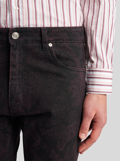 ETRO Roma Undertone Denim | Rasberry