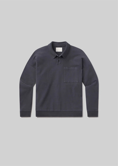 CITIZENS OF HUMANITY Rugby Polo | Charred Cedar