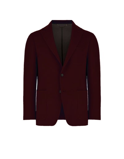 CANALI Double Face Wool Casual Jacket