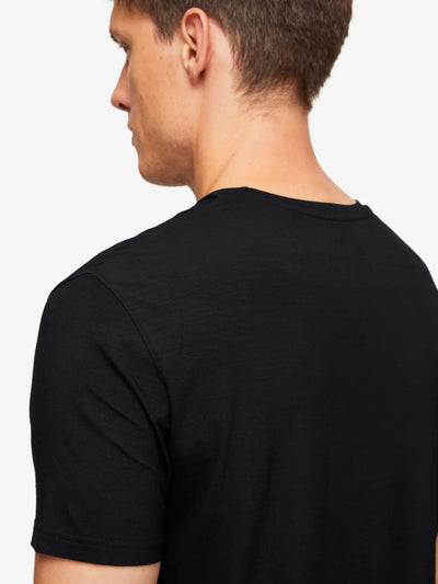 DEREK ROSE Basel T-Shirt | Black