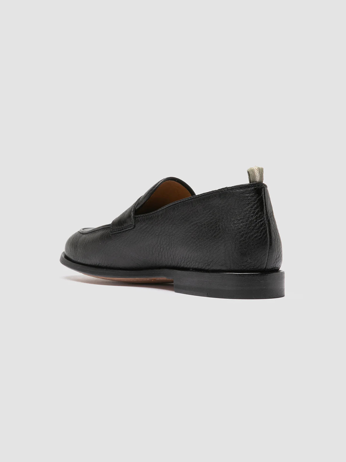 OFFICINE CREATIVE Black Penny Loafers