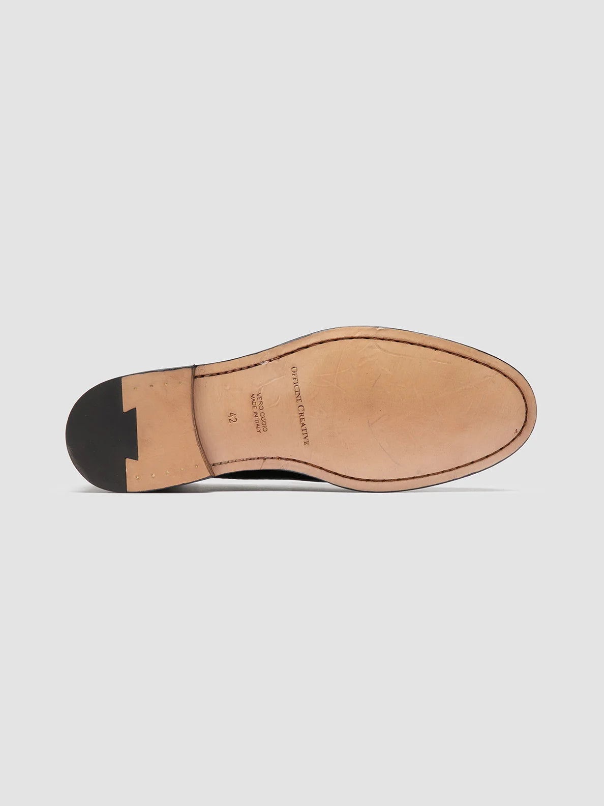 OFFICINE CREATIVE Black Penny Loafers