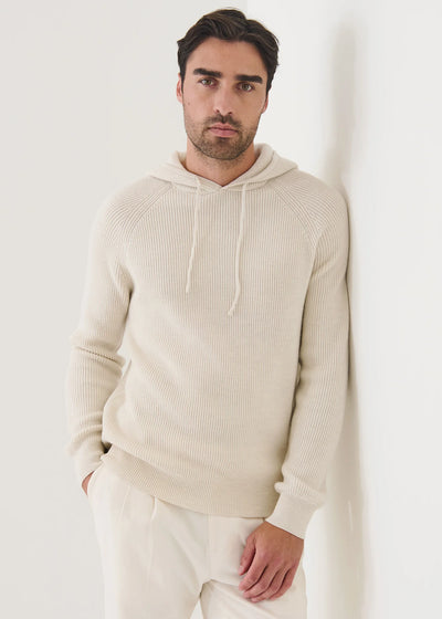 PATRICK ASSARAF Merino Pullover Hoodie