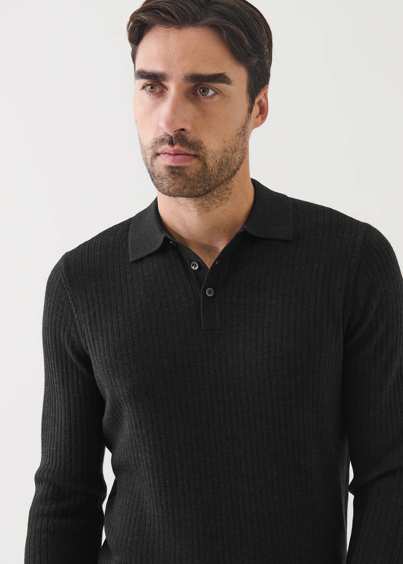 PATRICK ASSARAF Drop Needle Polo