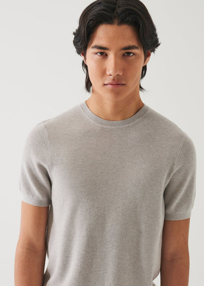 PATRICK ASSARAF Cotton Cashmere Crewneck T-Shirt