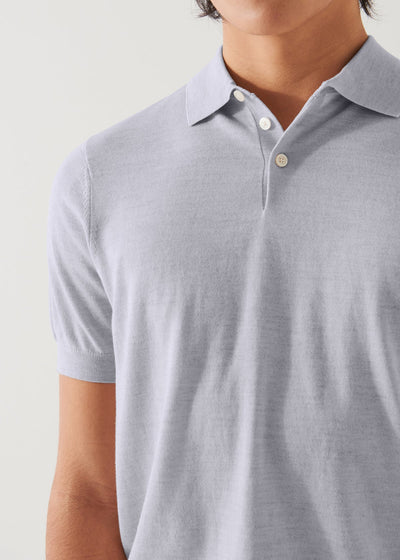 PATRICK ASSARAF Cotton Cupro Polo