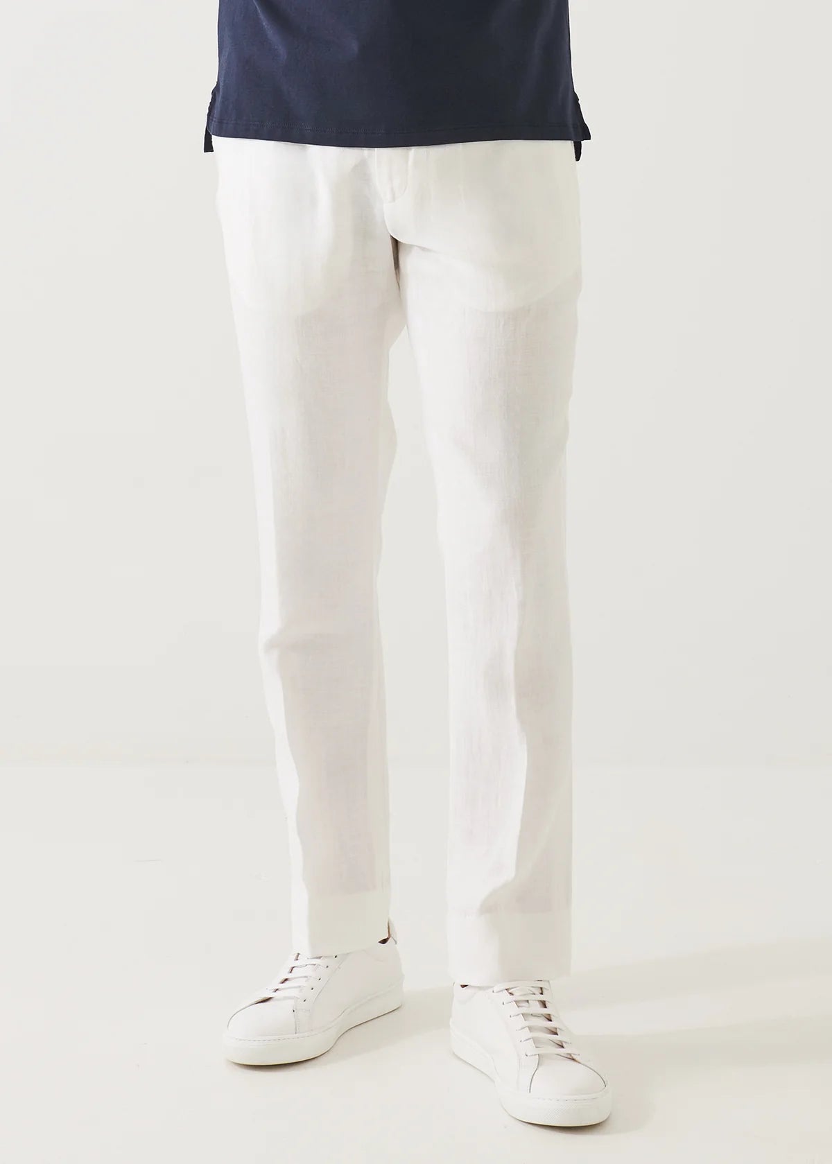 PATRICK ASSARAF Linen Drawstring Pant