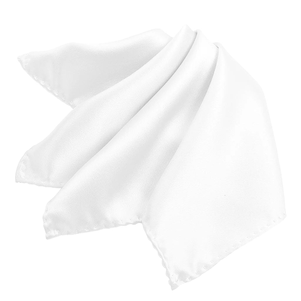 DION Pocket Square | White