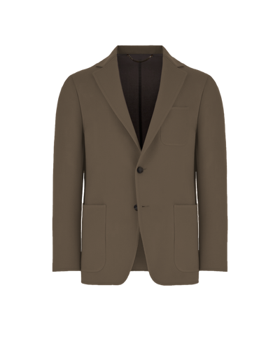 CANALI Double Face Wool Casual Jacket