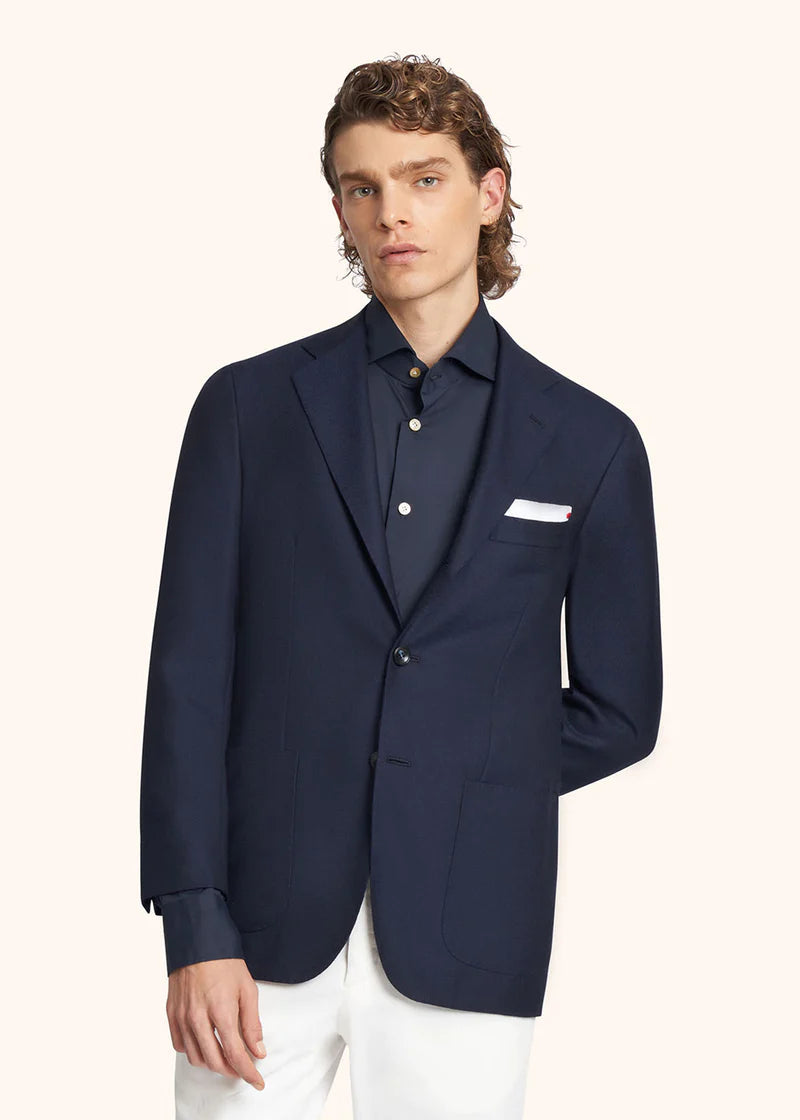 KITON 100% Cashmere Blazer | Navy